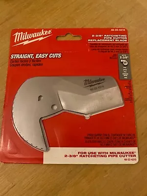 Milwaukee 2-3/8  Ratcheting Pipe Cutter Replacement Blade • £19.99