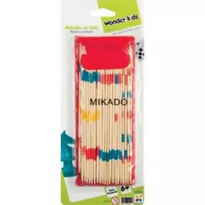 Board Game Mikado Toy Outdoor Travel.Mikado Wood With Pouch. • $7.85