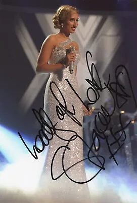 Stacey Soloman X Factor Signed 12 X 8 Photo AFTAL#217 OnlineCOA • £14.99