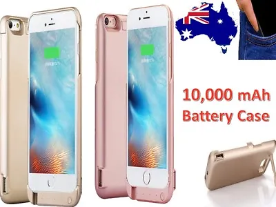 $28.92 • Buy Power Bank Charger Battery Case For Apple IPhone 8 Plus 7 6+ 6 6S Plus 10,000mAh