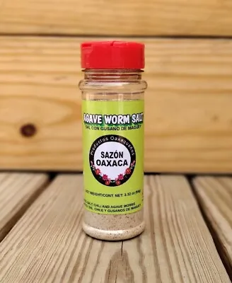 Chili Salt With Agave Worms/Sal De Chile Con Gusano De Maguey 94g From Oaxaca MX • $14.99