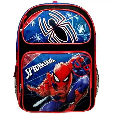 Disney - Marvel - Spider-Man 16 Inch Large School Backpack - SPCF101 • £30.83