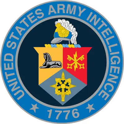 US Army Military Intelligence Self-adhesive Vinyl Decal • $3.95