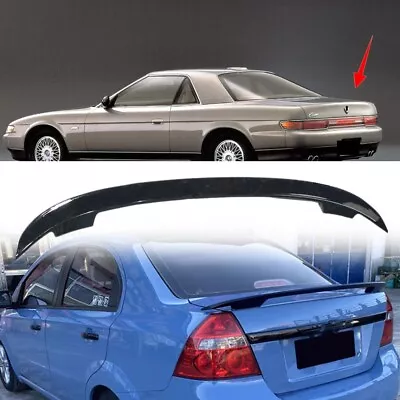 Universal Rear Boot Trunk Sporty Spoiler Wing ABS Glossy Black For Mazda Cosmo • $66.49