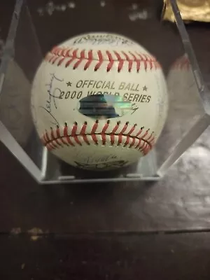 2000 NY Mets Autographed Team Ball COMPLETE ROSTER 28 WORLD SERIES Vs Yankees  • $100