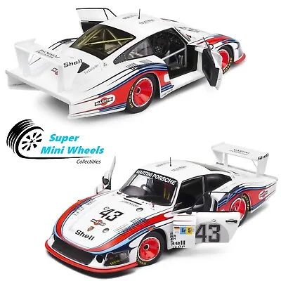 Solido 1:18 1978 Porsche 935 Moby Dick #43 24 Hours Le Mans Diescast S1805401 • $59.99