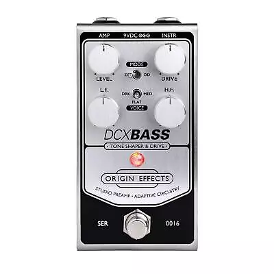 Origin Effects DCX Bass Tone Shaper And Drive Bass Effects Pedal • $319