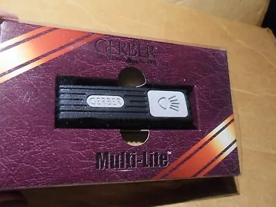 Gerber Multi-Lite Black Multi-Tool Retired Collectible New In Box USA • $100.01