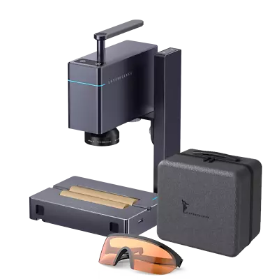 £1699 • Buy LaserPecker 3 Suit Handheld Laser Engraving Engraver Cutter Machine& Roller& Bag