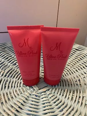 RARE ULTRA Pink Mariah Carey  Body Lotion And  Shower Gel 1.7 Oz Travel Size • $23.98