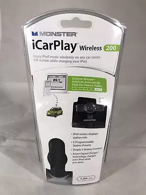 Monster ICarPlay Wireless 200 New • $29.95