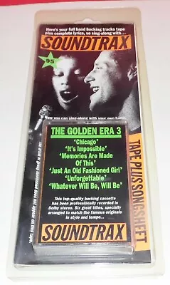 SOUNDTRAX * The Golden Era 3 * Audio Cassette * Karaoke * Backing Tracks * • £4.99