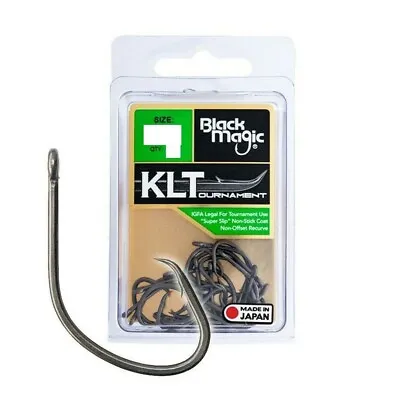 Black Magic KLT Teflon Coated Fishing Hook Economy Pack - Choose Size BRAND NEW  • $12.90