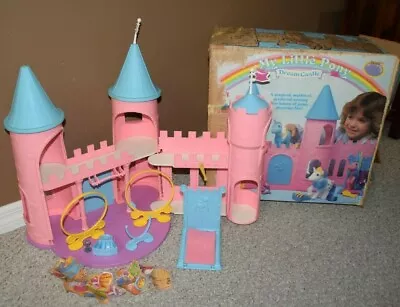 Vintage My Little Pony G1 Dream Castle With Box & Some Accessories 1984 • $79.16