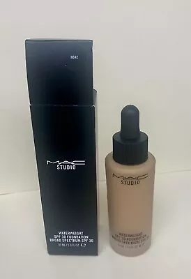 Mac Studio Waterweight Foundation Spf 30 - # Nc42 Medium With Golden New W Box • $32.99