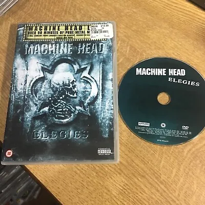 Machine Head Elegies Live Brixton Academy Roadrunner Collectors Dvd Top • £3.99