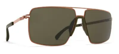 Mykita MYLON 410 Sunglasses Hybrid Lotus Frame Gray Lens 61mm • $169.99