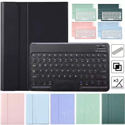 Bluetooth Keyboard Case For Samsung Galaxy Tab A9 Plus A8 A7 S9 FE S8 S7 S6 Lite • £12.99