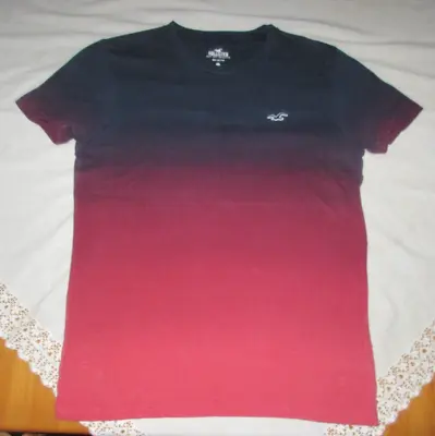 Older Kids HOLLISTER T SHIRT XS 90cm Chest Top T Shirt Blended Colours Cotton • £3