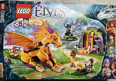 Lego Elves 41175: Fire Dragon's Lava Cave Complete EUC • $159