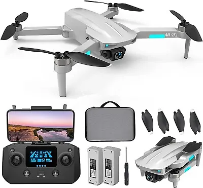 Drones With Camera 4k GPS Quadcopter 5G FPV Auto Return Home 40 Mins Flight Time • £168
