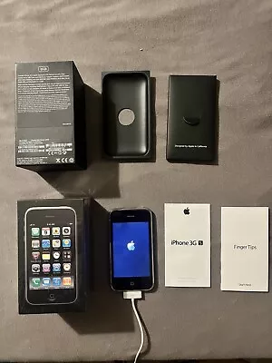 Apple IPhone 3GS - Black A1303 (GSM) With Box • £40