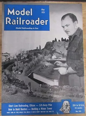 Model Railroader Magazine May 1951  • $4