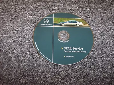 1994 1995 1996 Mercedes Benz S320 S420 S500 S600 Service Repair Manual DVD • $245