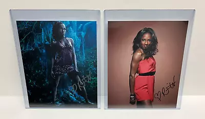 2 Different RUTINA WESLEY True Blood Star Hand Signed 8 X 10 Photos With COA • $18