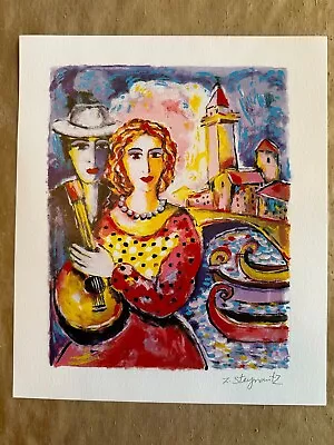 Beauty And Beau By Zamy Steynovitz Signed Serilithograph With COA Park West-New • $18.65