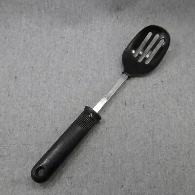 Vintage ECKO Nylon Slotted Spoon Cooking Serving Black Heat Resistant 400'F 12  • $15.99