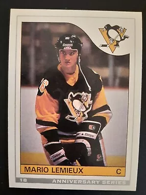 1992-93 O-Pee-Chee 25th Anniversary Series Mario Lemieux RC #9 1985-86 OPC • $1.82