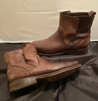 The Vintage Leather Shoe Company Boots Brown Mens Size 10M • $34.93