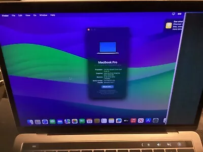 13  Apple MacBook Pro 1.4GHz Intel Core I5 8GB RAM 128GB SSD 2019 Screen Issue. • $290