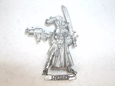 Escher Leader With Sword Metal Necromunda 1995 Warhammer 40000 GW • £24