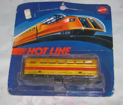 Vintage 1971 Mattel Hot Line Model Train Folks Wagon Passenger Car MOC New • $43.70