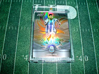 2023 Fansmall Argentina Lionel Messi Pampas Eagle Insert Silver Refractor SP🔥 • $34.99