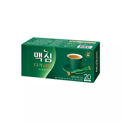 Maxim Decaffeinated Coffee Mix 100T 50T 20T Stick Korean Instant Decaf Caffe • $29.46