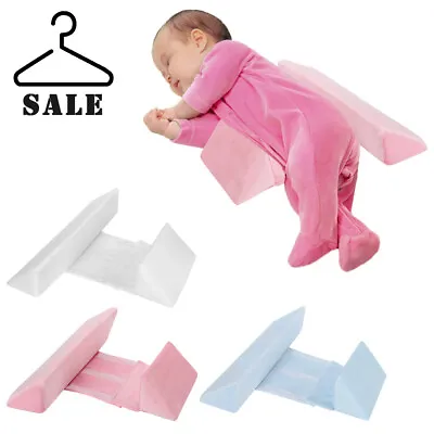 £8.89 • Buy Newborn Baby Pillow Shape Styling Anti-roll Adjustable Side Sleep Cushion UK