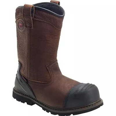 Avenger Safety Footwear A7876 Size 8 Men's Wellington Boot Composite Work Boot • $125.99
