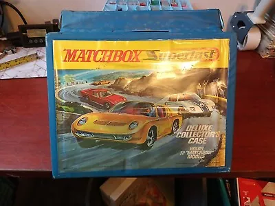 Matchbox Carrying Case Include 72 Miscellaneous Branded Cars • $42