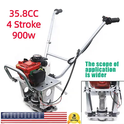 4-Stroke 38.5CC Gas Power Concrete Surface Vibratory Leveling Screed Smoother • $246.01