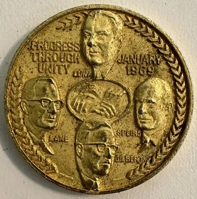 United Transportation Union UTU Progress Through Unity 1969 Token Coin Railroad • £9.72