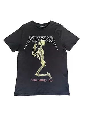 Yeezus ‘God Wants You’ 2013 Tour T-shirt Official RARE Medium | Kanye West Yeezy • £29.99