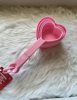 Pink Heart Measuring Cups • $10