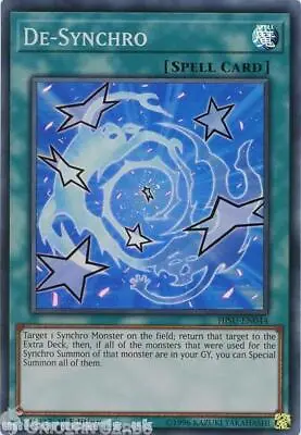 HISU-EN044 De-Synchro Super Rare 1st Edition Mint YuGiOh Card • £0.99