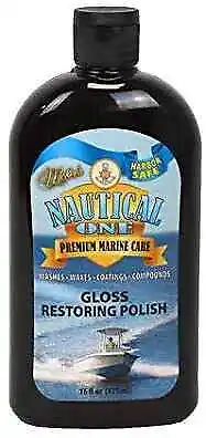 Nautical One Marine Gloss Restoring Fine Cut Polish 16 Oz - Boat Gel Coat  • $29.99