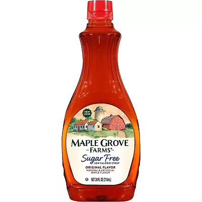 Maple Grove Farms Syrup Sugar Free 24 Ounce • $4.49