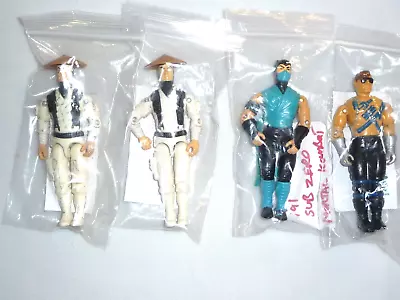 4 Vintage Hasbro Mortal Kombat 3-3/4 Inch Action Figures • $17