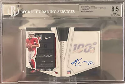 2019 KYLER MURRAY 1/1 ROOKIE LAUNDRY TAG PATCH AUTO Panini Playbook Booklet RPA • $3999
